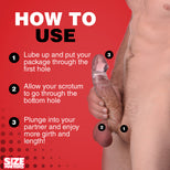 2 Inch Clear Extender Sleeve