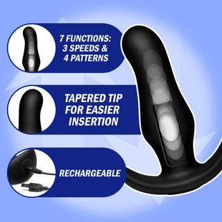 Kinetic Thumping 7X Prostate Plug