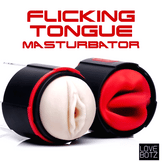 Flicking Tongue Masturbator