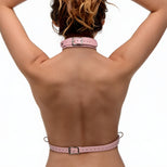 Miss Behaved Pink Chest Harness