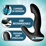 Mega Maverick 10X Rotating Vibrating Prostate Stimulator