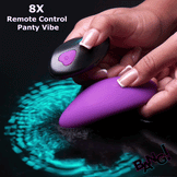 8X Remote Control Panty Vibe