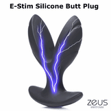64X Electro-Spread Vibrating and Estim Silicone Butt Plug