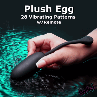 Remote Control 28X Silicone Plush Egg