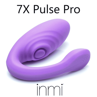 7X Pulse Pro Pulsating and Clit Stimulating Vibrator with Remote Control
