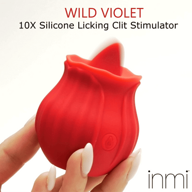 Red Violet 10X Silicone Clitoral Stimulator