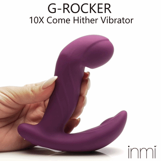 G-Rocker 10X Come Hither Silicone Vibrator with Remote Control