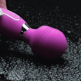 Ultra Thrust-Her Deluxe Thrusting and Vibrating Silicone Wand