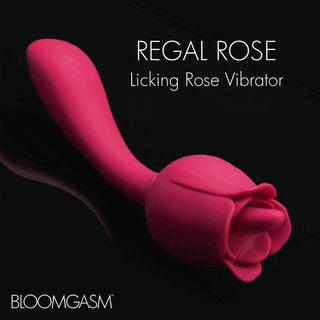 Regal Rose Licking Rose Vibrator