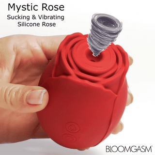 Mystic Rose Sucking and Vibrating Silicone Rose