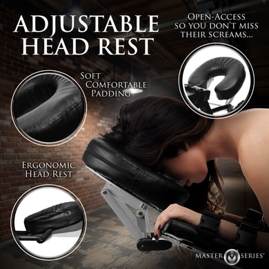 Obedience Chair with Sex Machine