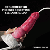 Resurrector Phoenix Squirting Silicone Dildo