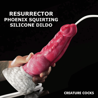 Resurrector Phoenix Squirting Silicone Dildo