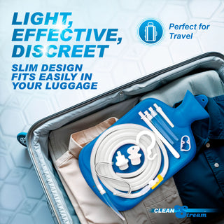 Deluxe Shower Enema Kit with 5 Tips