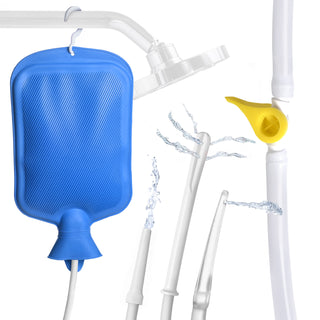 Deluxe Shower Enema Kit with 5 Tips