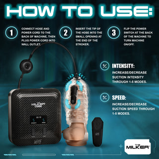 The Milker Stamina with Automatic Stroking, Suction and Vibration