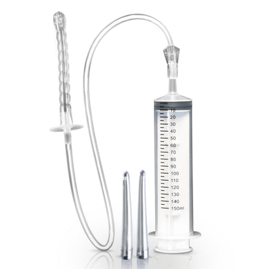 Enema 150 mL Syringe with Attachments