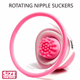 10X Rotating Nipple Suckers with 4 Attachments