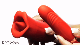 Magic Kiss Clitoral Stimulator with Thrusting Vibrator