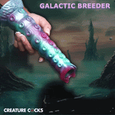 Galactic Breeder Ovipositor Silicone Dildo