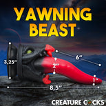 Dragon Roar Silicone Dildo with Free Lubricant