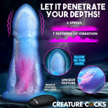 Cocktopus Deluxe Vibrating Silicone Dildo