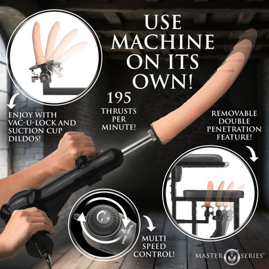 Bondage Enforcer Chair w/ Sex Machine