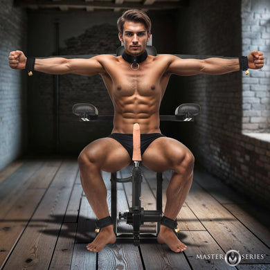 Bondage Enforcer Chair w/ Sex Machine