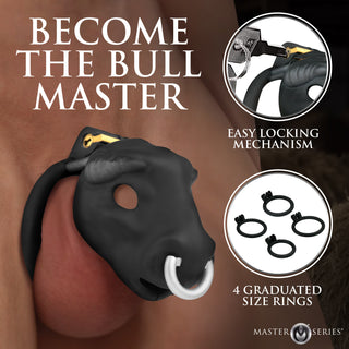Bull Chastity Cage