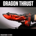 Dragon Thrust Thrusting & Vibrating Silicone Dildo
