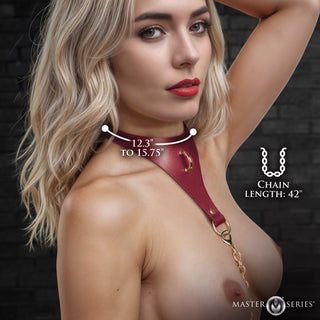 Captivate Collar with Body Chain