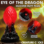 Eye of the Dragon Silicone Butt Plug