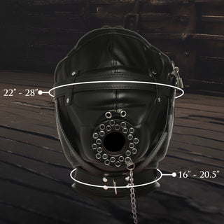 Degraded Sensory Deprivation Hood with Funnel