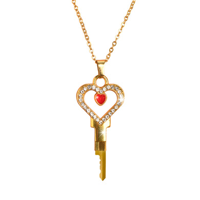 Possession Chastity Key Necklace