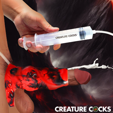 Squirting Silicone Penis Enhancer