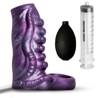 Siphon Squirting Silicone Penis Enhancer