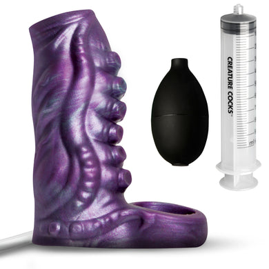 Siphon Squirting Silicone Penis Enhancer