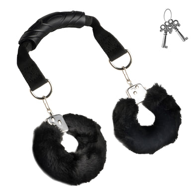 The Handler Furry Handcuffs with Handle