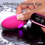 Vibrating Silicone Egg with Digital Remote