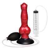 Hell-Hound Squirting Silicone Dildo