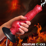 Hell-Hound Squirting Silicone Dildo