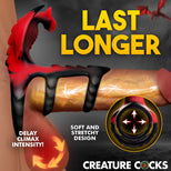 Dragon Flight Vibrating Silicone Cock Ring