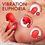 Boom Bloom Thrusting & Licking Rose Vibrator