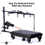Hogtie Restraint Rack w/ Sex Machine