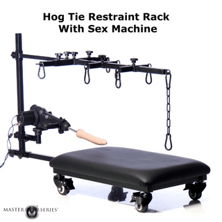 Hogtie Restraint Rack w/ Sex Machine