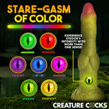 Eyegor Thrusting & Vibrating Silicone Dildo