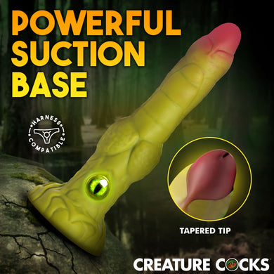 Eyegor Thrusting & Vibrating Silicone Dildo