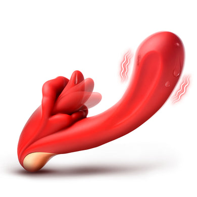 Lusty Licker Licking Silicone Vibrator