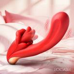 Lusty Licker Licking Silicone Vibrator