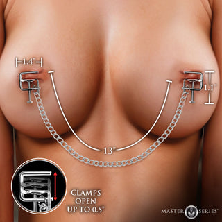 Pressure Vice Metal Nipple Clamps